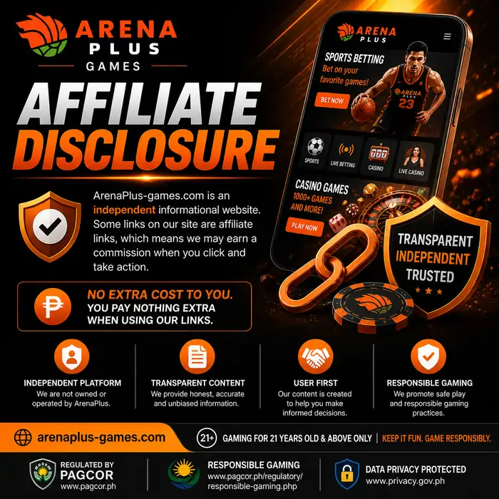 Affiliate Disclosure - arenaplus-games.com